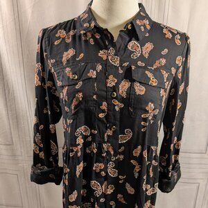 SO- Black, Paisley Dress